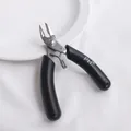 Close-up view of mini stainless steel precision needle nose pliers for DIY jewelry making - Diagonal Pliers (PH 精工) / 1 Piece