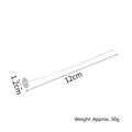 High quality DIY scented candle wick with 1.2cm metal base and 12cm cotton thread length - Cotton Wicks (85091) / 50 Pieces (85091)