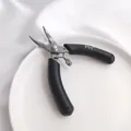 Professional stainless steel jewelry pliers for DIY handmade wire wrapping and tool crafts - Bent Nose Pliers (PH 精工)