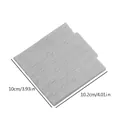 Quadratische graue Silikonform mit Holzmaserung für DIY-Fondant und Kuchendekoration - Holzmaserung-Stil (50-497) / 10x10.2cm / Grau