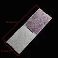 Detailed view of floral plastic embossing folder showing 29.5x10.5cm dimensions - Winding Floral Style (55066)