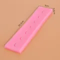 Molde de silicone rosa con encaje para la decoración elegante de bordes de tartas - Borde Festoneado de Encaje (50-1557-A)
