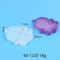 Octopus shaped silicone resin mold for DIY ocean series keychain pendant jewelry - Octopus Shape (60-1220)