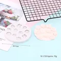 Multi-pattern floral sunflower rose silicone mold for DIY chocolate and cake baking - 50-1728 Gray