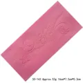 Aufwendige rosa Spitze Blumenmuster Silikonform für Tortenrand Reliefdekoration - Spitzenblumen-Form (50-143-A)