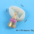 Moule professionnel en silicone en forme de biberon pour le bricolage, la résine et gâteaux - Biberon (60-1195) / Modèle Biberon