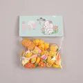 Assortimento di ciondoli in resina cartoon per decorazioni DIY - Set da 20 Pezzi / Gamma gialla
