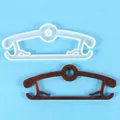 Set de moldes de silicona mini perchas para manualidades de resina y chocolate DIY - Solo Molde de Percha (60-776)