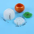 Set di stampi in silicone a forma di cachi per barattolo fai-da-te con misure e peso - Stile Cachi (60-1130)
