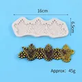 Vintage bloemen siliconen mal voor fondant en chocolade taartrand decoratie - 50-2990-B (16x6.5cm)