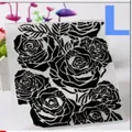 Rose pattern fondant embossing folder for cake decoration in style L for DIY baking - Style L Rose Ornament (57149)