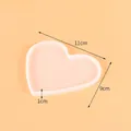 Stampo in silicone a forma di cuore per resina DIY, misura 11x9x1cm, peso circa 30g - Grande Cuore Stampo per Argilla (60-344)
