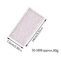 Rechteckige Silikonform für Fondant mit Seiltextur für Tortenränder, 14x7,5 cm Größe - Gewebte Relief-Form (50-1808-B)