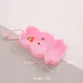 Cute pink bunny-shaped storage box for stationery gifts, dimensions 15.5x10cm 78g - Pink Rabbit / 15.5x10cm