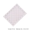 Textured silicone mold for fondant cake border decoration with diamond pattern - Diamond Star Geometric Texture (50-1801-B) / 50-1801-B / Gray