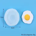 Καλούπι σιλικόνης για τηγανητό αυγό DIY, διαστάσεις 7cm x 6cm. - 7x6cm