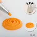 Professional stainless steel icing nozzle for cake decorating with spiral patterns - Spiral Pattern (40-94) / 40-94