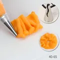 Professional stainless steel piping nozzle 40-65 for DIY cake decorating cream frosting. - Rose Ruffle (40-65) / 40-65