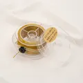 Professional gold metallic thread on spool for DIY jewelry making and braiding - 15 Strands 1.0mm 30m / 18K Gold