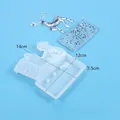 Reindeer and base silicone resin mold for DIY Christmas ornaments - Christmas Deer Style (60-1236)