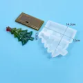 Christmas tree 3D resin silicone mold kit with dimensions 14.2x12cm for DIY ornaments - Christmas Tree Style (60-1237)