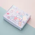 Kawaii pastel purple stationery mystery gift box with cute cartoon character and stars - Purple Box (4899601247991)