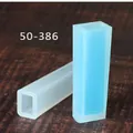 Moule en silicone en colonne rectangulaire pour la fabrication de bijoux en résine DIY - Style Barre Rectangulaire Plate (50-386)