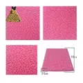 Professional pink leopard print silicone mold for DIY fondant cake decoration and craft - Leopard Texture Square Mold (50-128-A) / 10cm x 10cm x 0.5cm / Pink