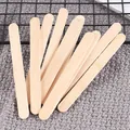 Natural wooden stir sticks for crystal resin DIY crafts and epoxy mixing tools - Ice Cream Stick (P14-10) / 10 Pieces Pack