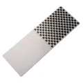 Detailed dimensions of heart pattern plastic embossing folder for DIY paper crafts - Dense Heart Pattern (55102)