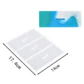 DIY silicone mold for resin casting rectangular coaster and photo frame ornaments - Base Style (60-922)