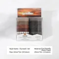 Set of 10 rolls of vintage aesthetic washi tape in decorative plastic box packaging - Sunset
