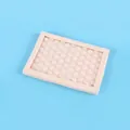 Wabenmuster Silikon-Fondantform für DIY-Kuchendekoration, 16x11,5 cm Abmessung - 16x11.5x1cm
