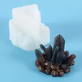 Crystal cluster resin silicone mold for DIY jewelry making and table ornaments - Crystal Cluster Style (60-681) / 60-681