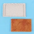 Silikonform mit Fischschuppen-Textur für kreative DIY-Tortenrand-Dekoration - 50-2164-B