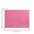 Pink silicone lace mold with plum blossom pattern, size 24.4x18.2cm - Plum Blossom Lace Texture (50-573) / 24.4x18.2cm