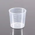 30ml transparent plastic measuring cup tool for DIY resin jewelry making crafts - 1 Unit/Pack (30ml) / Clear