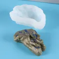 DIY silicone resin mold for creating crystal clusters and rock formations for decorations - 60-684
