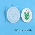 Detaillierte Maiglöckchen-Silikonform für DIY-Aroma-Gips-Hängeanhänger Handwerk - Medium Maiglöckchen (SKU: 50-3161)
