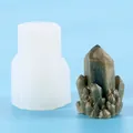 DIY crystal cluster silicone resin mold for epoxy jewelry and desktop ornaments - 60-688