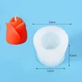 Stampo in silicone a fiore di tulipano per candele fai-da-te con misure - Stile Tulipano (50-2230-D) / 50-2230-D