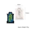 Angel figure silicone mold for DIY plaster and cake decoration with size details - 50-2406