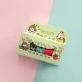 Cute cartoon washi tape set in pastel green packaging for journaling and gifts - Beauty Loving Girl