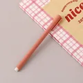 Terracotta inkless eternal pencil with white eraser for student writing and drawing - Orange / HB
