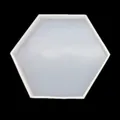 Hexagonale Silikonform für DIY-Kristallharz-Handwerk und handgefertigte Tischdeko. - Großer Sechseck-Displayständer (60-327)