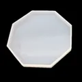 Achteckige Silikonform für DIY Harzguss und dekorative handgefertigte Bastelarbeiten - Großer Achteck-Displayständer (60-329)