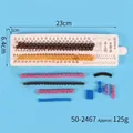 Μακρύ καλούπι σιλικόνης για ζαχαρόπαστα με χάντρες και υφές πέτρινου τοίχου για τούρτα - Στυλ Ορθογώνιας Πέτρινης Υφής με Χάντρες (50-2467-B)