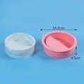 Moule rond en silicone rose pour pots à succulentes, 14,8 cm de diamètre et 4,5 cm - Moule rond rose (60-1122-A)