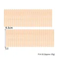 9.3cm natural wooden craft sticks variant for DIY resin art and manual stirring tasks - Craft Sticks (83110) / 50 Pieces