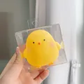 Linda luz nocturna de pollito amarillo para dormitorio infantil en caja de regalo clara - Pollito Amarillo